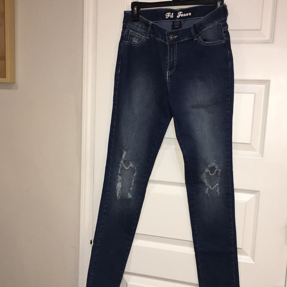 Fil jeans women size 7 or junior size skinny jeans